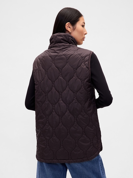 gilet matelassé léger recyclé