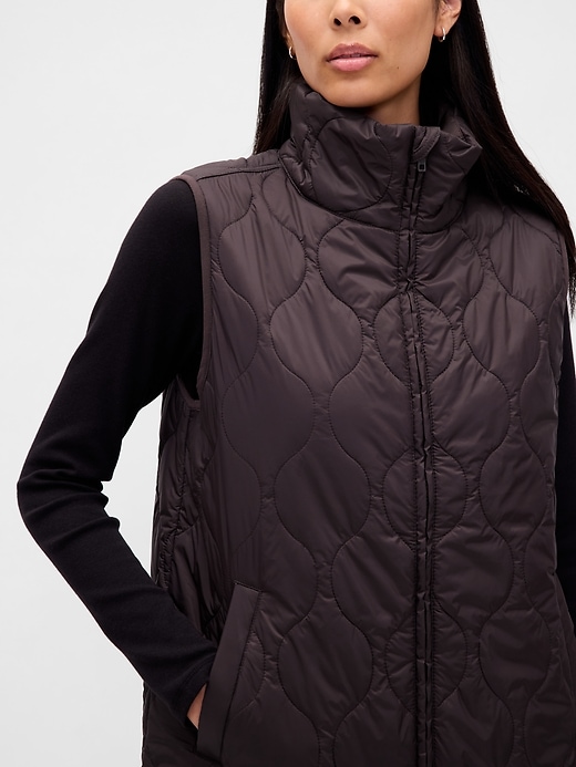 gilet matelassé léger recyclé