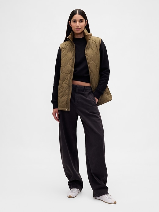 gilet matelassé léger recyclé
