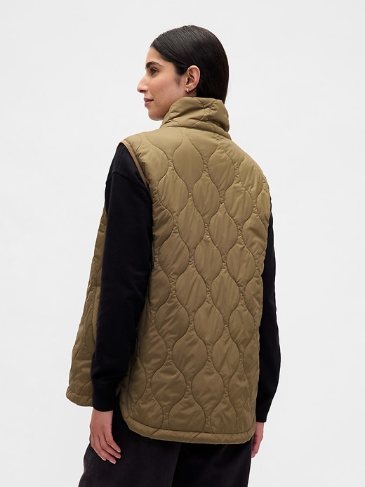 gilet matelassé léger recyclé