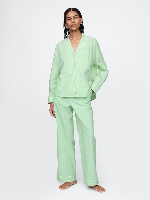 pantalon de pyjama en popeline