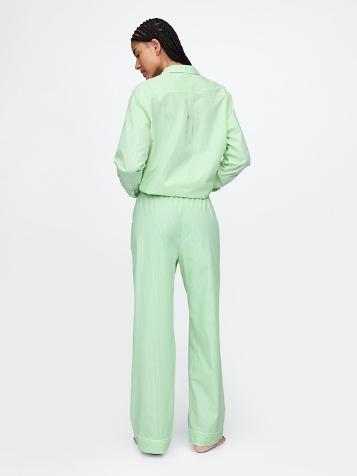 pantalon de pyjama en popeline