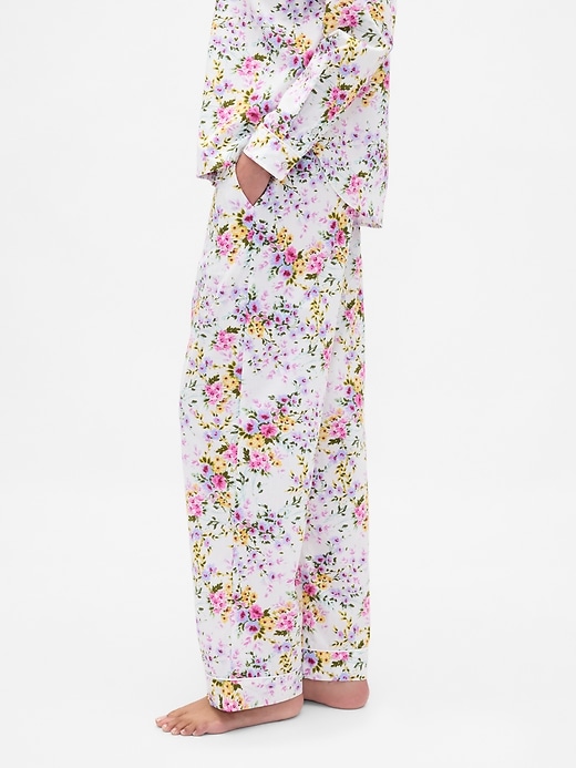 pantalon de pyjama en popeline