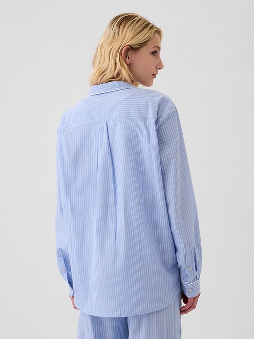 chemise de pyjama en popeline