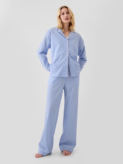 chemise de pyjama en popeline