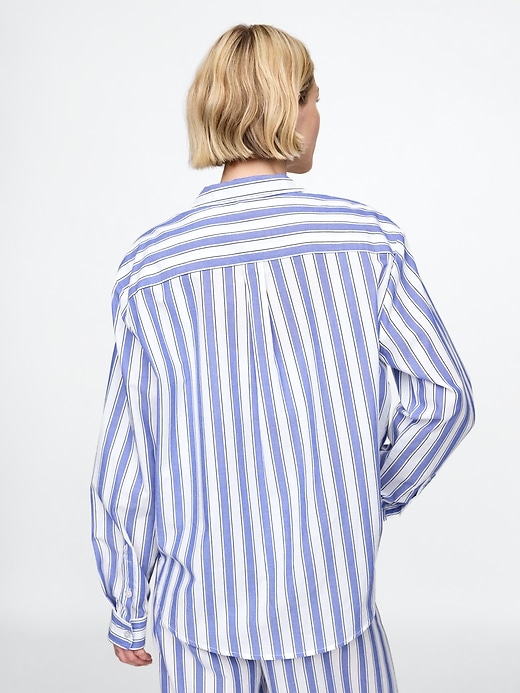 chemise de pyjama en popeline