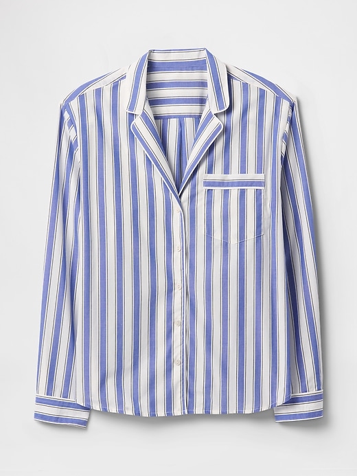 chemise de pyjama en popeline