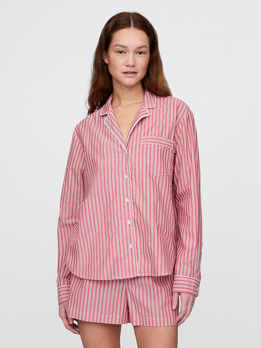 chemise de pyjama en popeline
