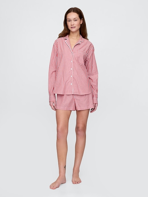 chemise de pyjama en popeline