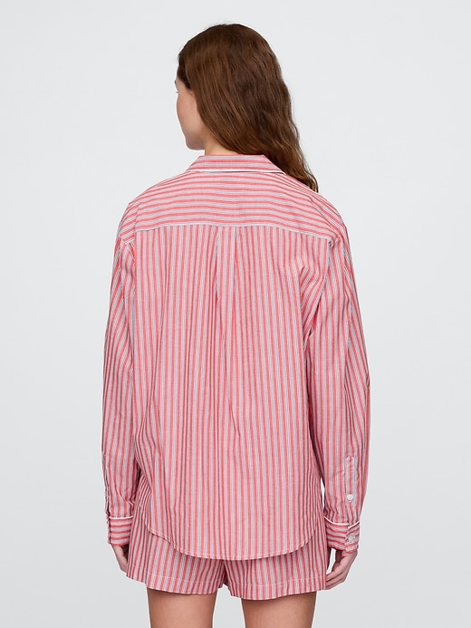 chemise de pyjama en popeline