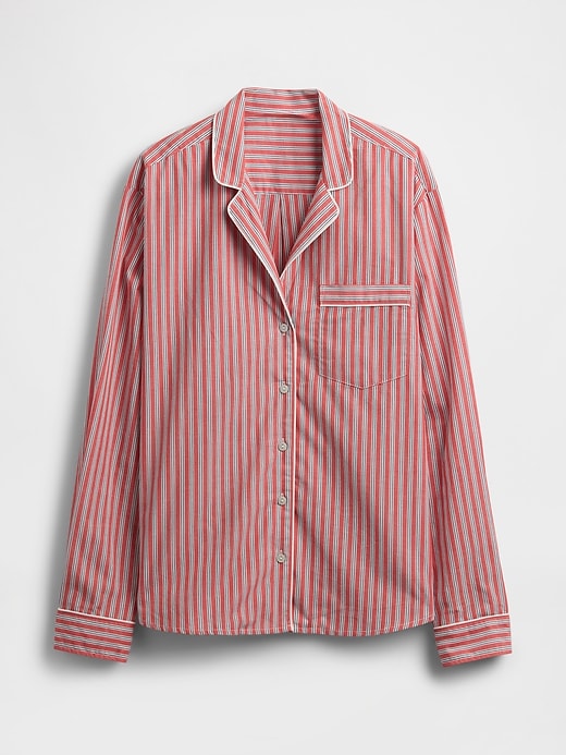 chemise de pyjama en popeline