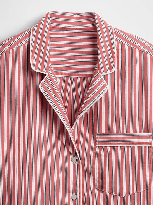 chemise de pyjama en popeline