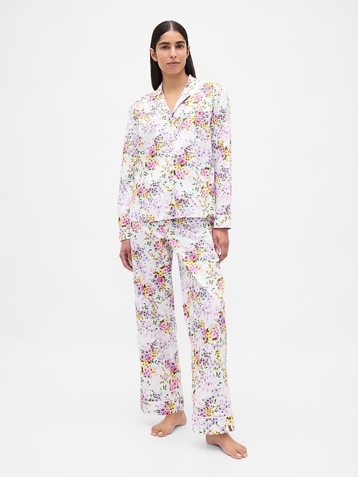 chemise de pyjama en popeline