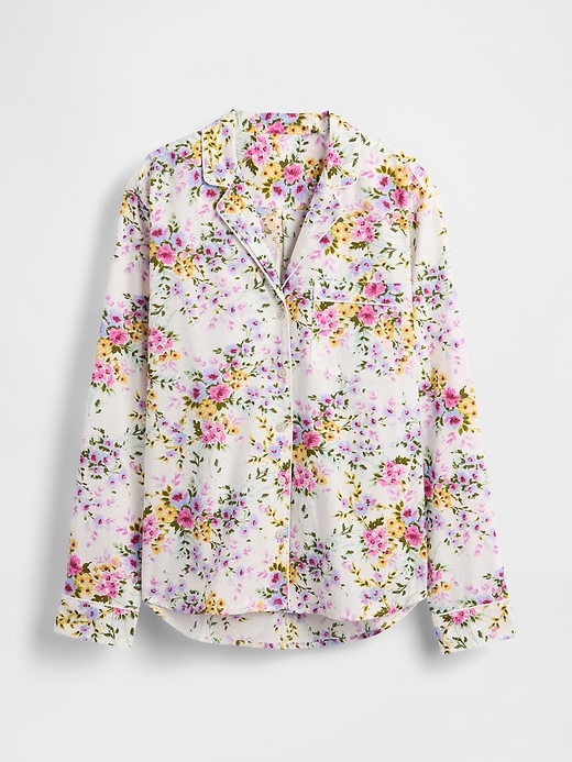 chemise de pyjama en popeline