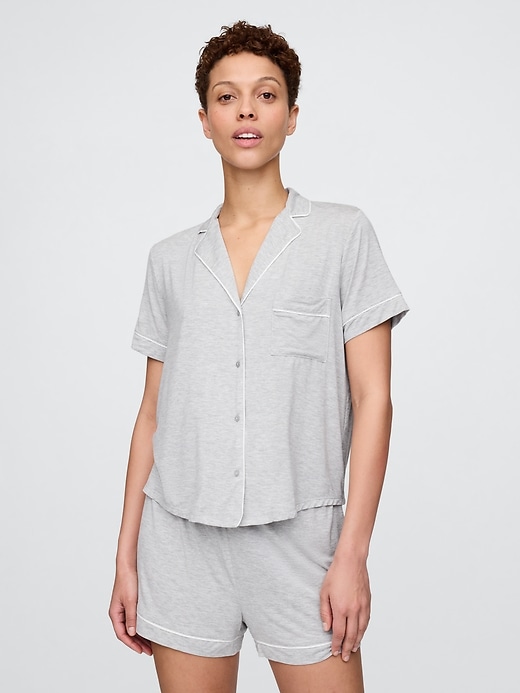 haut de pyjama en modal ultra doux