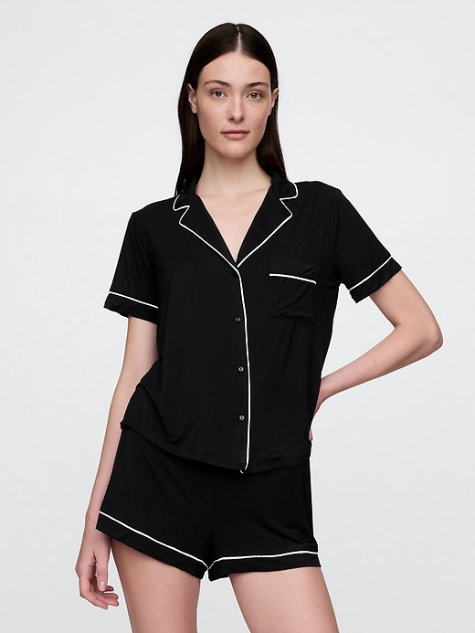 haut de pyjama en modal ultra doux