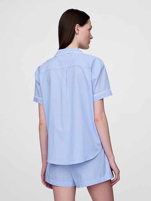 chemise de pyjama en popeline
