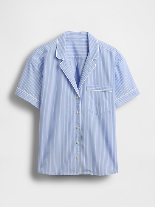 chemise de pyjama en popeline