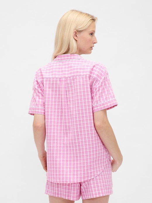 chemise de pyjama en popeline