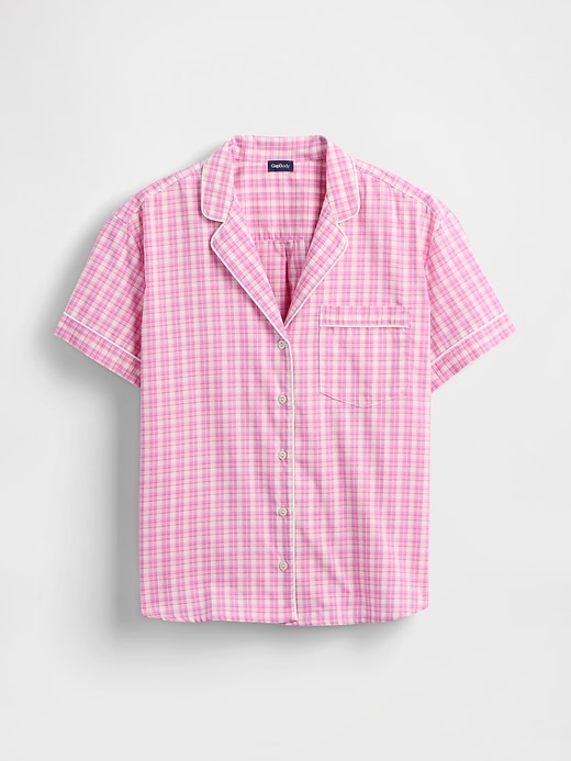 chemise de pyjama en popeline