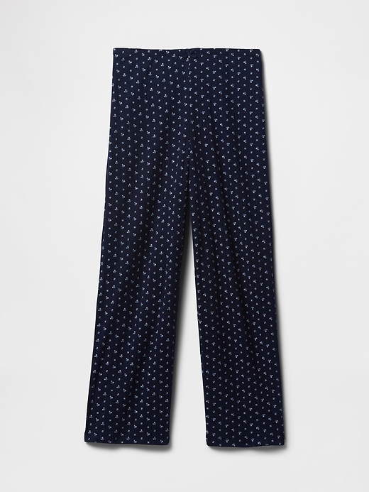 pantalon de pyjama court en maille ajourée