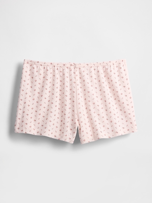 short de pyjama à mailles
