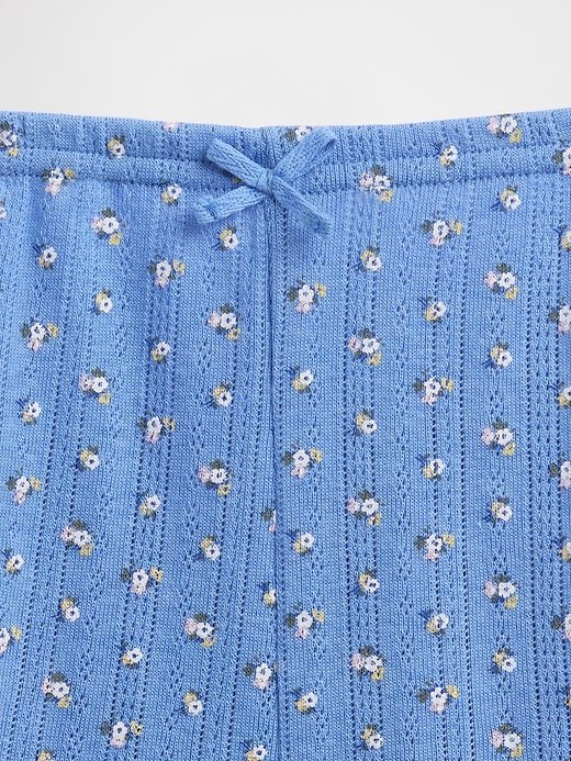 short de pyjama à mailles