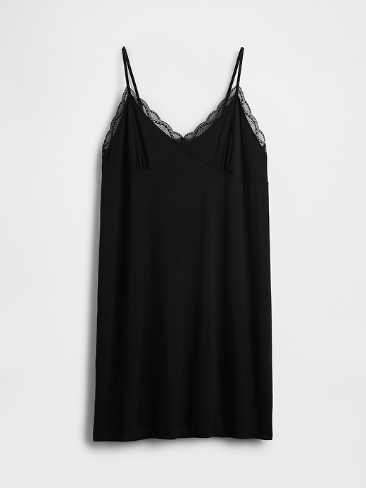 robe pyjama en dentelle modale