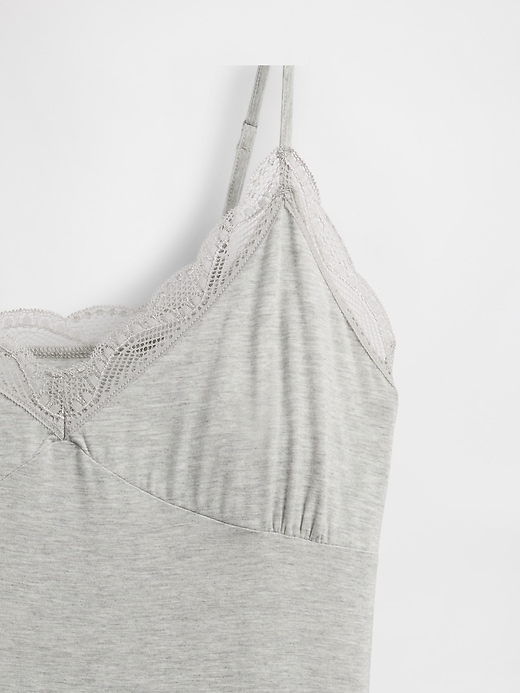 robe pyjama en dentelle modale