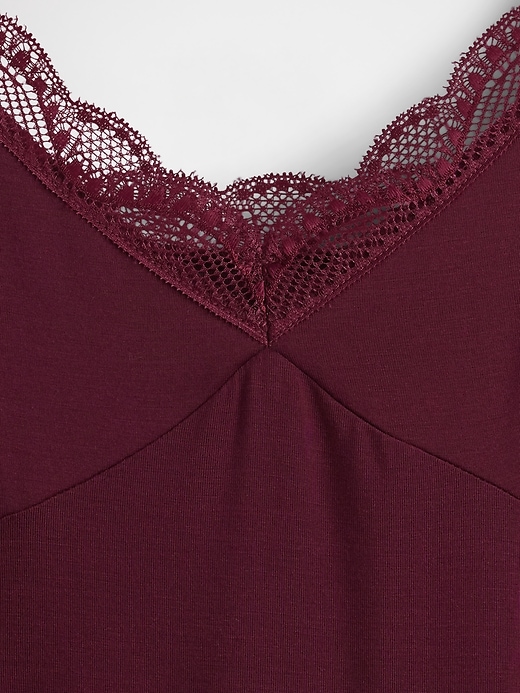 robe pyjama en dentelle modale