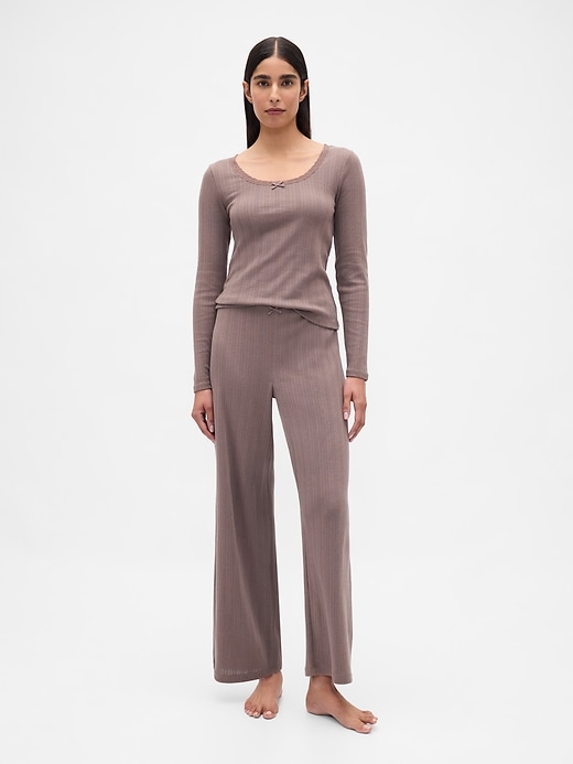 ensemble pyjama pointelle