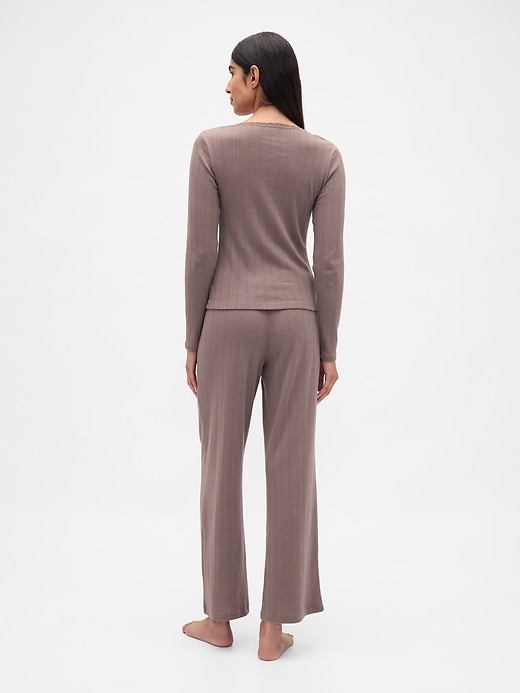 ensemble pyjama pointelle