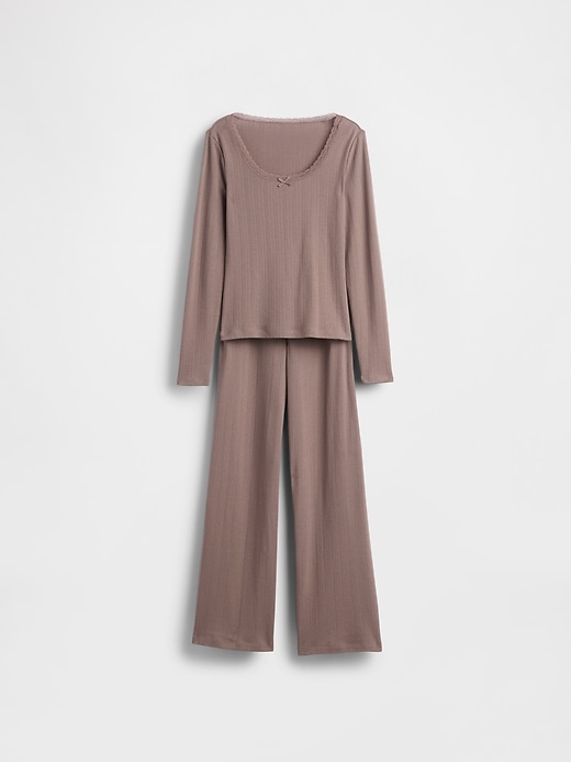 ensemble pyjama pointelle