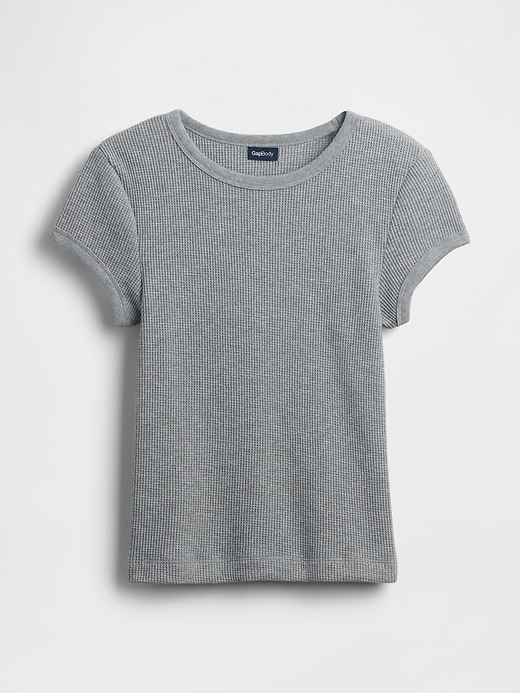 t-shirt pyjama gaufré