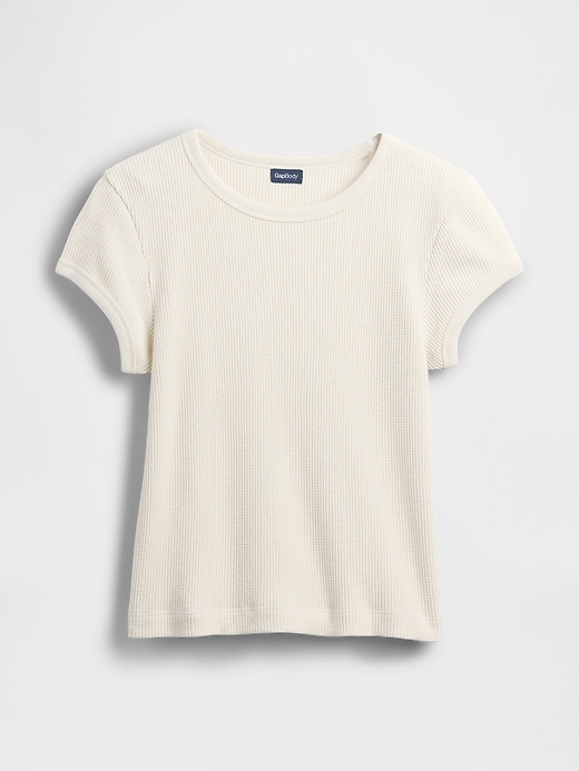 t-shirt pyjama gaufré