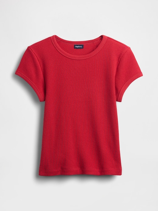 t-shirt pyjama gaufré