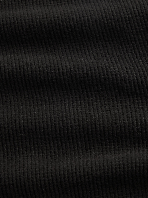 haut de pyjama court à motif gaufré