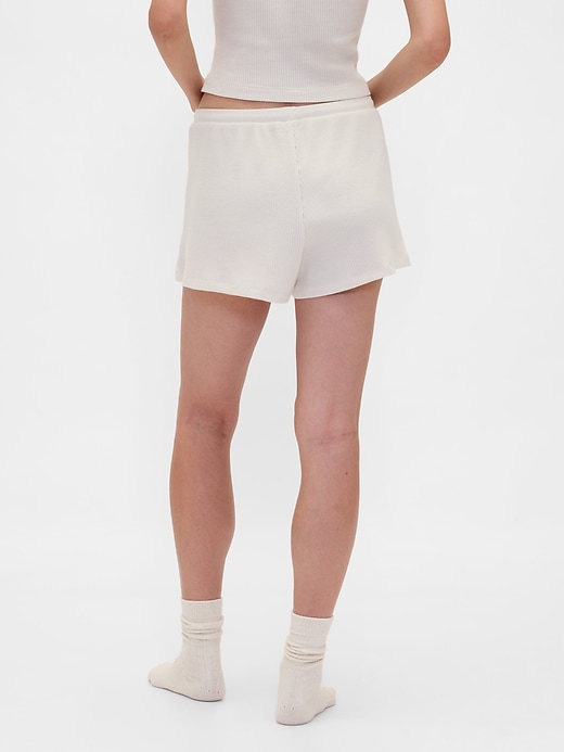 short de pyjama gaufré