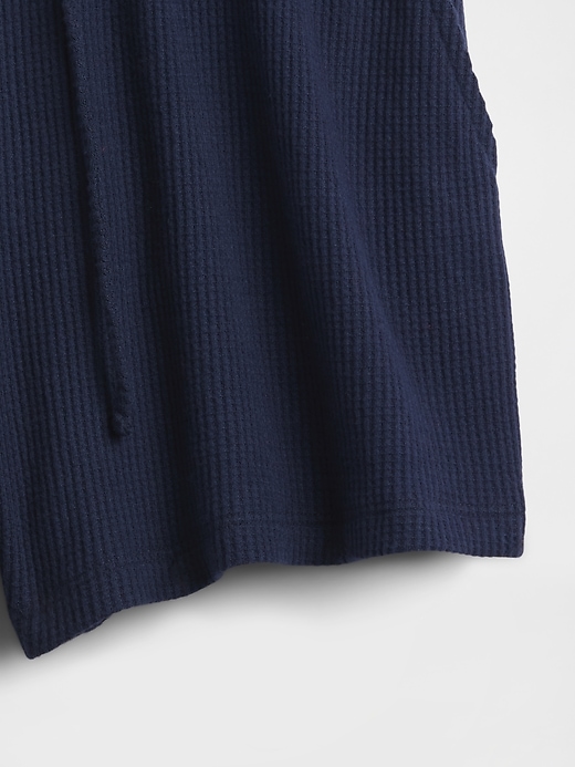 short de pyjama gaufré