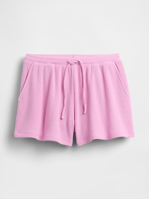 short de pyjama gaufré
