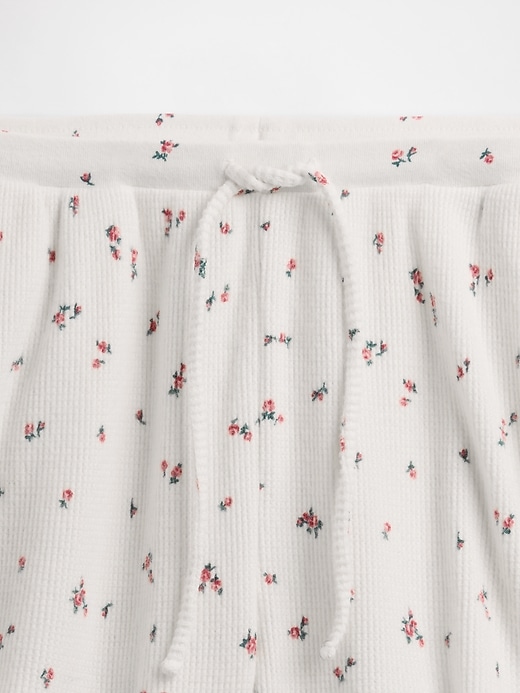short de pyjama gaufré