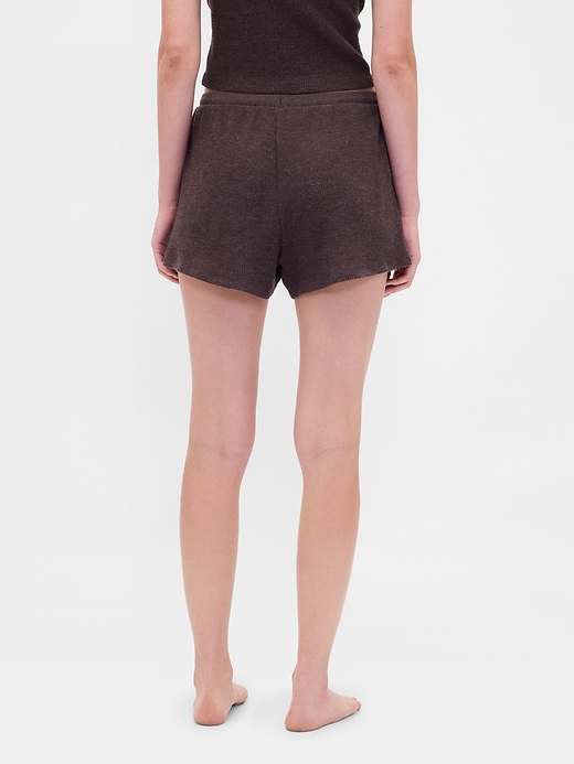 short de pyjama gaufré