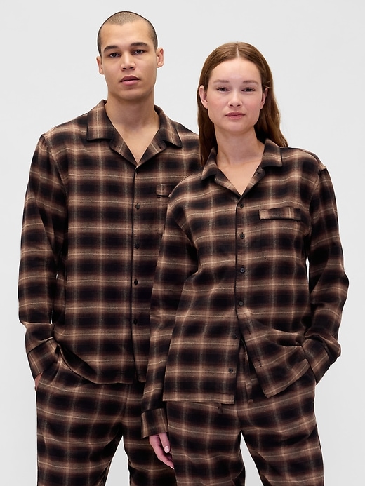 chemise de pyjama en flanelle ultra douce pour adulte
