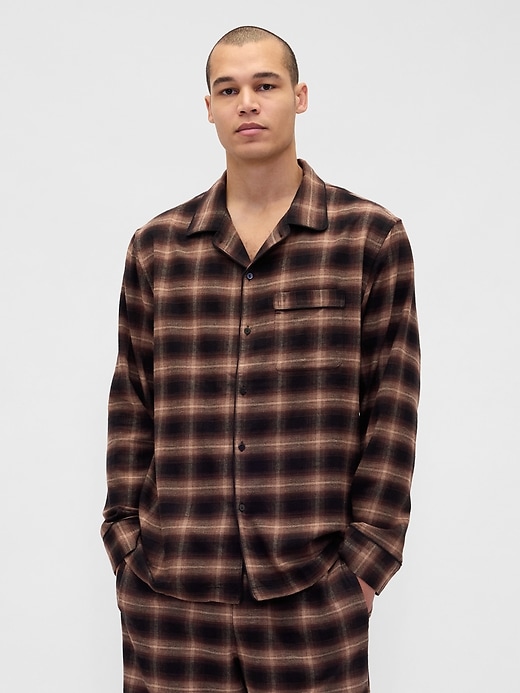 chemise de pyjama en flanelle ultra douce pour adulte