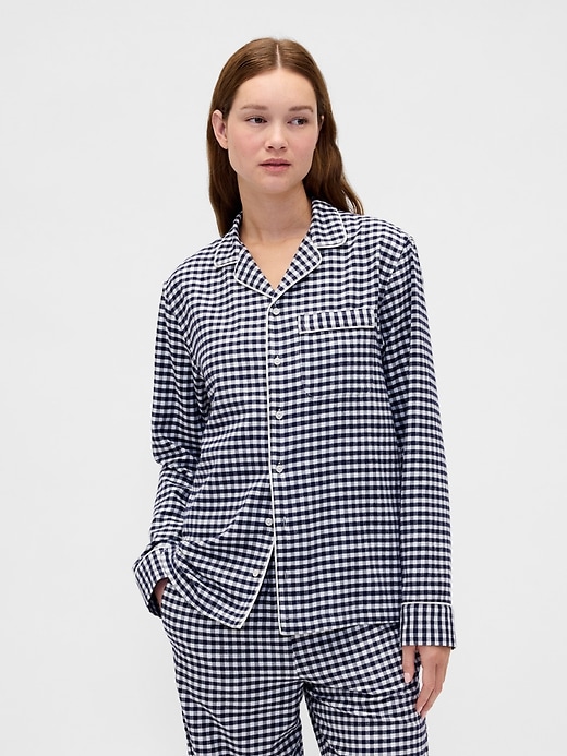 chemise de pyjama en flanelle ultra douce pour adulte