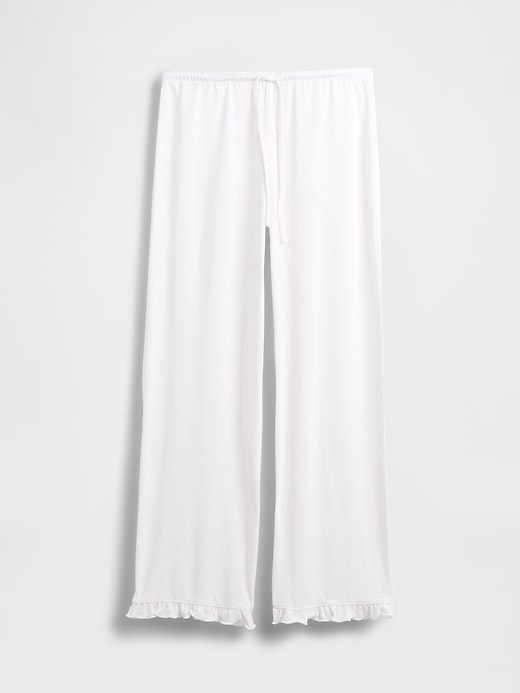 pantalon de pyjama à volants