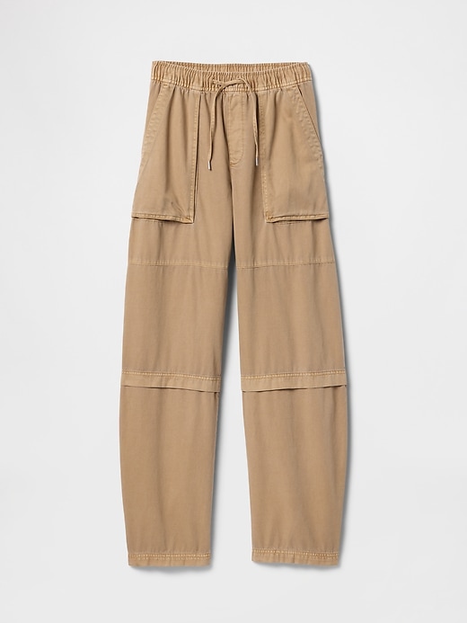 pantalon utilitaire taille mi-haute