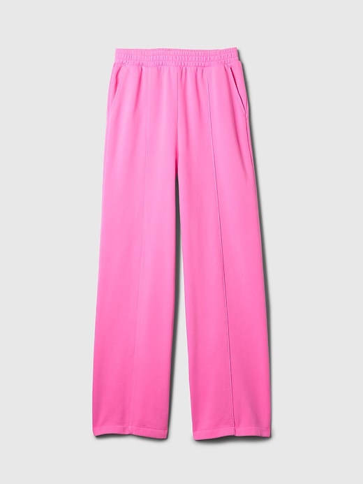 pantalon de survêtement droit à coutures souples vintage