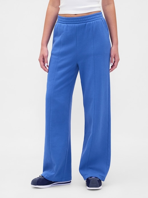 pantalon de survêtement droit à coutures souples vintage