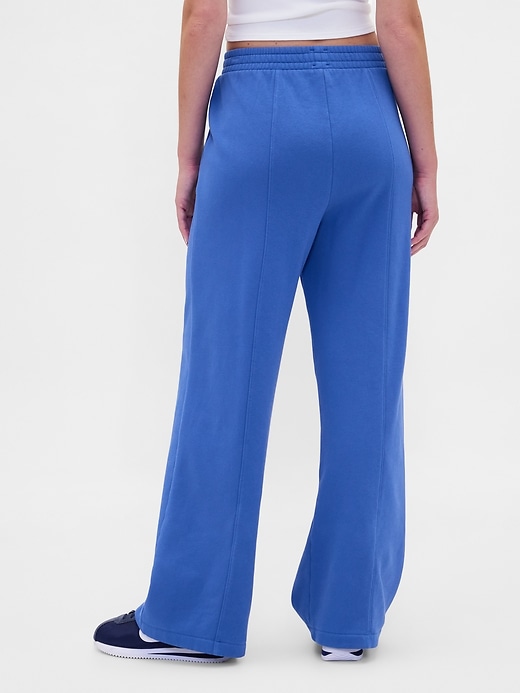pantalon de survêtement droit à coutures souples vintage